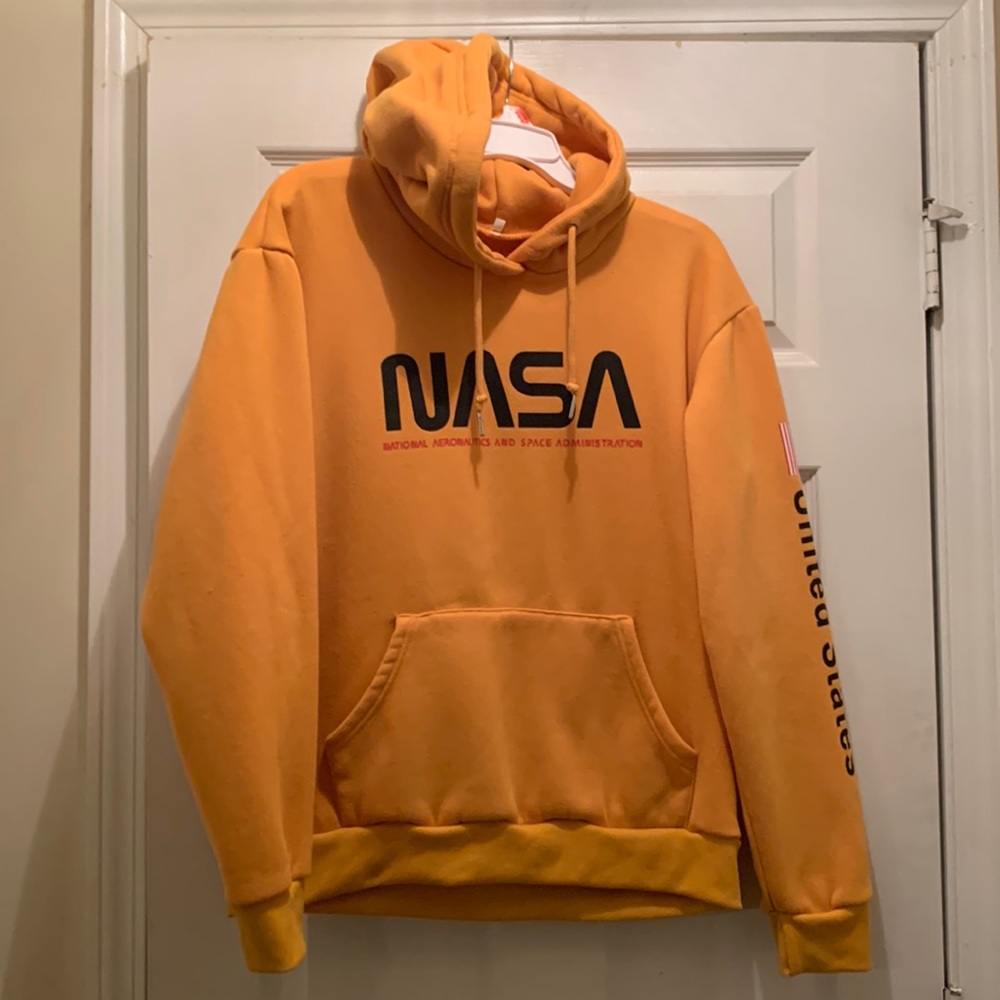 Gold NASA hoodie
